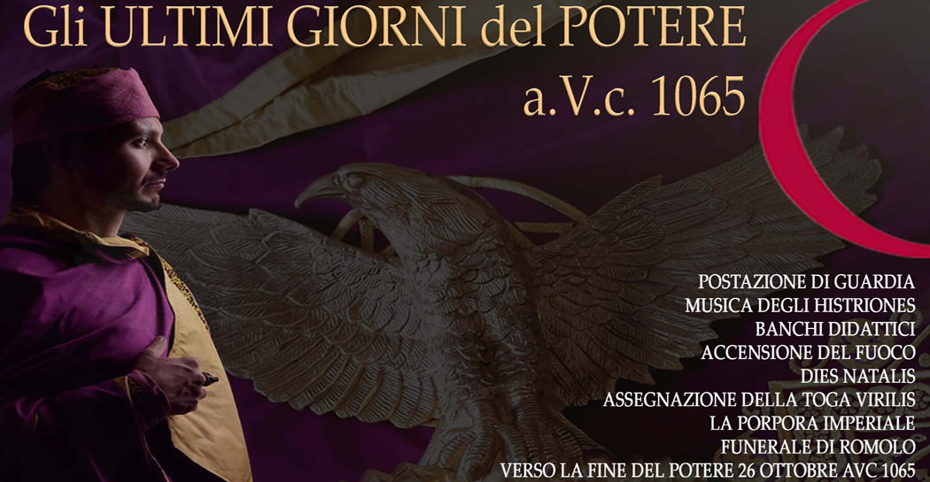 Gli ultimi giorni del potere a.V.c. 1065 Gli ultimi giorni del potere a.V.c. 1065